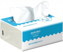 Салфетки бумажные Mioki 2х слойные 200шт.